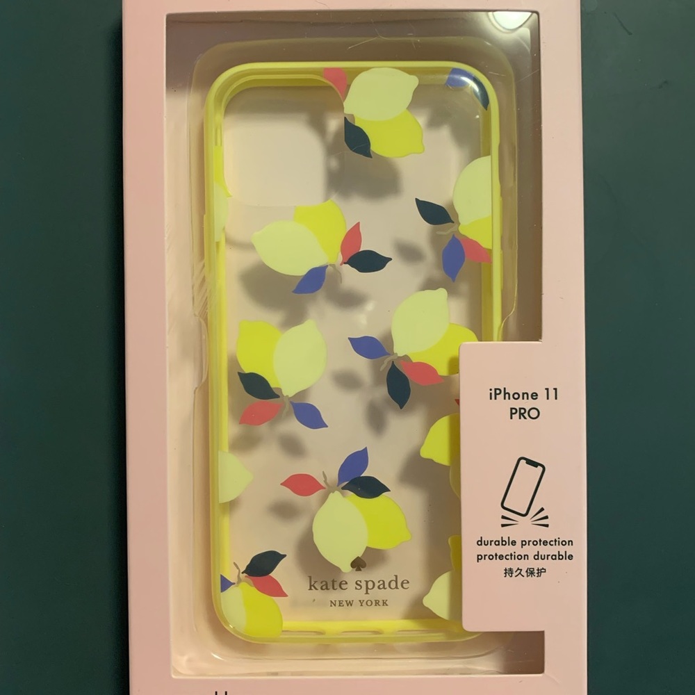 Kate Spade lemon phone case for iPhone 11 Pro NEW